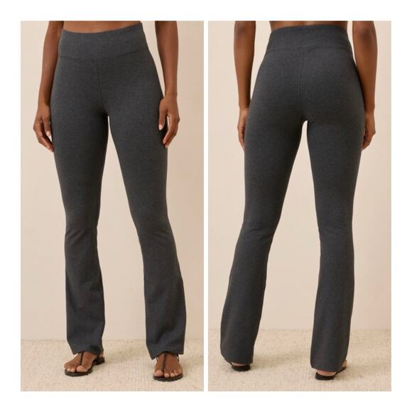 NWT PACT On The Go-To Bootcut Organic Cotton Full Length Flared Legging - Small - Picture 1 of 9